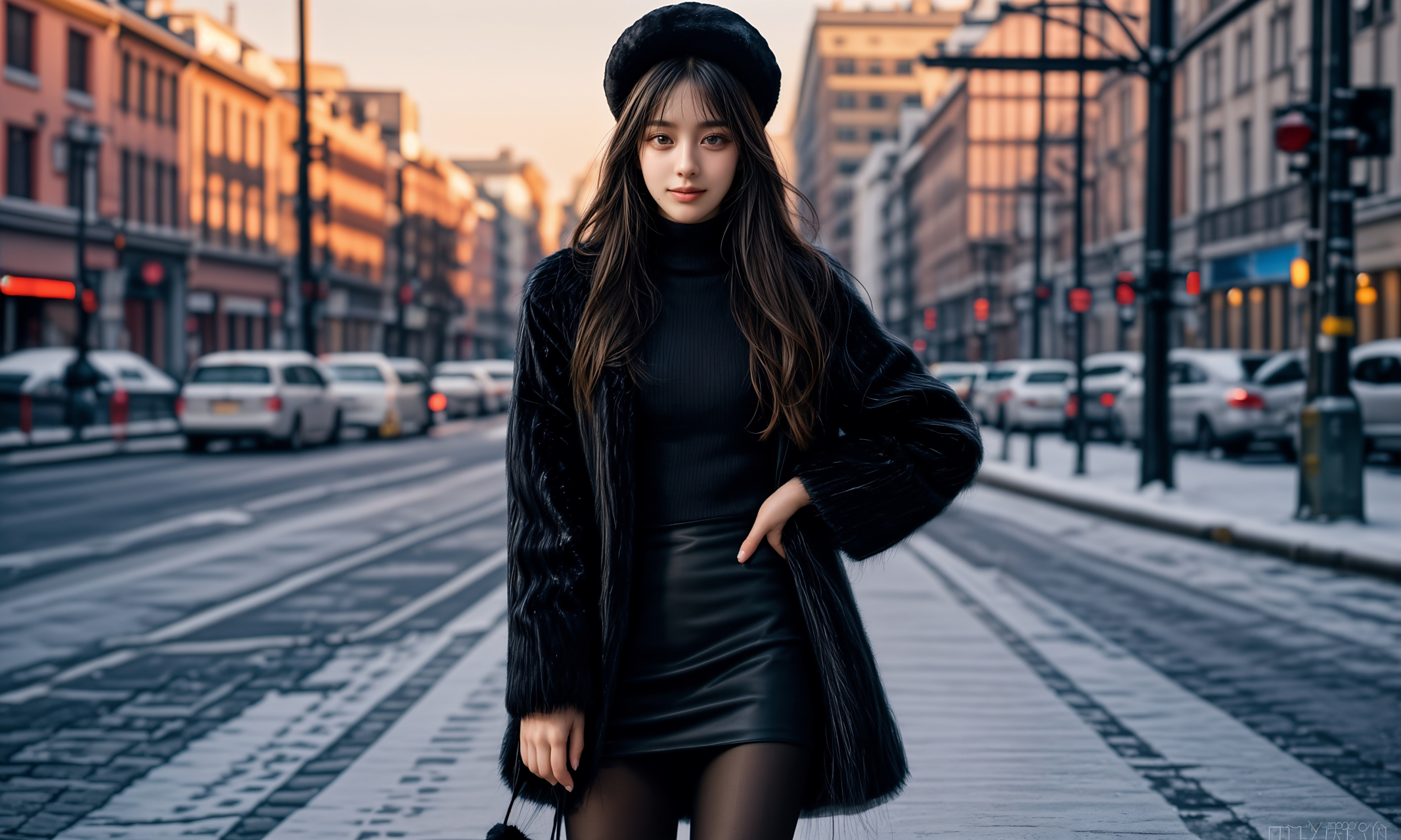 航拍祁连山南麓“高原桃花源”